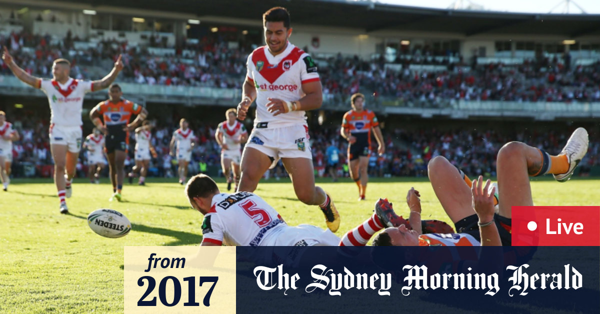 Live NRL 2017 Newcastle Knights v St Dragons, South Sydney Rabbitohs v